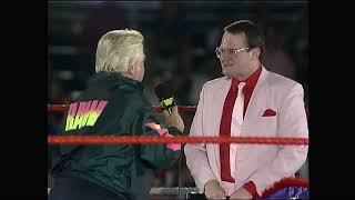 Jim Cornette debuts in the WWF. Bobby The Brain Heenan marks out! 1993