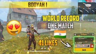 SK SABIR BOSS WORLD RECORD  !! ONE MATCH HIGHEST LIKE 41 !! #FREEFIRE