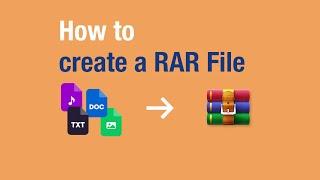 How to create a RAR File - WinRAR Video