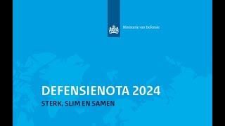 Uitleg bij Defensienota 2024