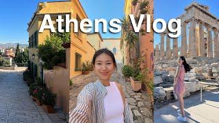 ATHENS, GREECE VLOG  : Visiting Acropolis, trying delicious gyros, & more!