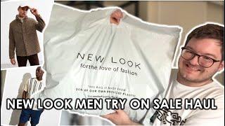 NEW LOOK MEN SALE TRY ON HAUL | JANUARY 2025 | men's fashion