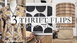 3 THRIFT FLIPS | DIY,  HOME DECOR & FASHION