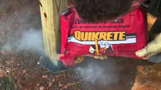 QUIKRETE Fast-Setting Concrete Mix (Product Feature)