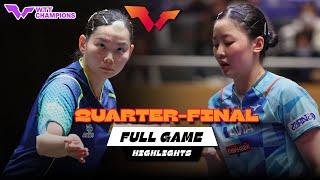 Zhuojia He vs Miwa Harimoto Full Match Highlights - WTT Champions Frankfurt 2024