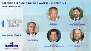 2024 16th Annual Capital Link Shipping & Marine Services Forum | Steering Through Troubled Waters