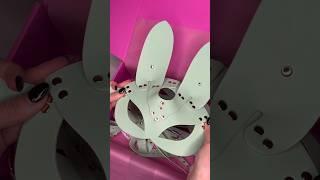 Pack a minty order with us! 🫶 #shortsvideo #leatherfashion #altfashion #fashion #bunnymask #spicy