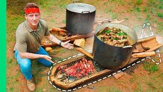 Cooking Hmong Food in an American Missile in Laos!!