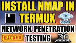 Install Nmap On Android Using Termux app