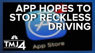 Free mobile app promotes safe driving through rewards and prizes