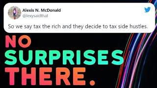 IRS taxing side hustles is not going over well with people