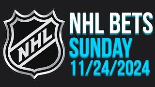 NHL Picks & Predictions Today 11/24/24 | NHL Picks Today 11/24/24 | Best NHL Bets