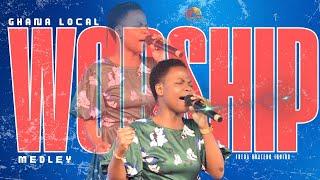 FREDA BOATENG JNR - Pure GHANA / NIGERIA Local Worship Medley with Deep APPELLATIONS & PRAISE.