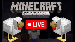 playing minecraft xbox 360 edition