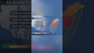 Today's air quality forecast