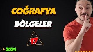 BÖLGELER VE BÖLGE SINIRLARI  39 GÜNDE TYT COĞRAFYA KAMPI-17 2025