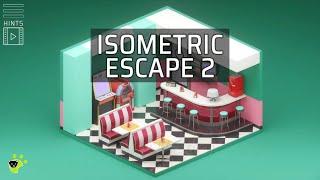 Isometric Escape 2 Level 1 (Isotronic CrazyGames) Escape Game Full Walkthrough 脱出ゲーム 攻略