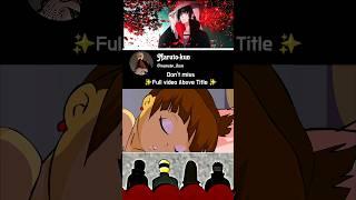 Naruto squad reaction on sus moment  #anime #naruto #shorts