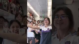 Chinese Uyghur students turning a high-speed rail into a cultural stage!