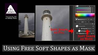 Soft Shapes Masking in Affinity Photo