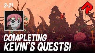 Completing Kevin's Quests to Unlock Atom Smasher! | Starbound Frackin' Universe gameplay ep 3-21