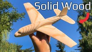 Can a Solid Wood Airplane Actually Fly???