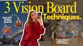 3 Powerful Vision Board Techniques + My Best & Worst in Shopping, Travel, etc. of 2024!