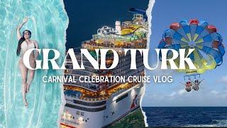 Everything I did at Sea & Grand Turk on The Carnival Celebration! 6 Day Caribbean Cruise Vlog!