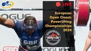 Women 63 kg & Men 93 kg A-groups - European Open Classic Powerlifting Championships 2024