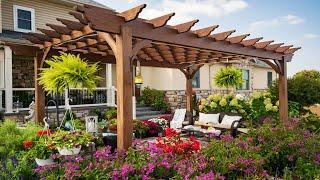 TOP! 100+ BEAUTIFUL PERGOLA GARDEN DESIGN IDEAS | HOW TO CREATE AMAZING BACKYARD PERGOLA GARDEN