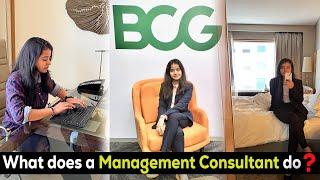 What does a management consultant do? | Ex-BCG Associate @TheBostonConsultingGroup