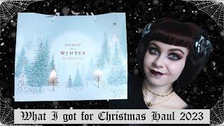 WHAT I GOT FOR CHRISTMAS 2023 | Gothic Christmas Haul | Gothic Jewellery, Bath Products & Jelly Cats