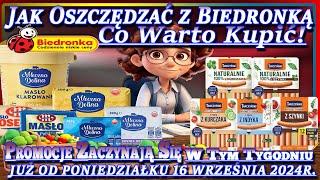 BIEDRONKANowa Oferta od 16.09.2024 Jak Oszczędzać Najnowsze Promocje Biedronki Co Warto Kupić