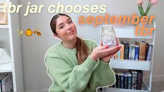 TBR prompt jar chooses my September reads! 🫶 SEPTEMBER TBR 2024