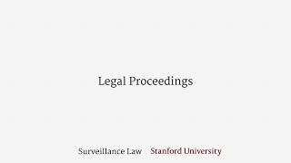 Legal Proceedings