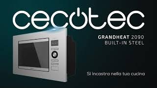 Microonde - GrandHeat 2090 Built In Steel - Cecotec