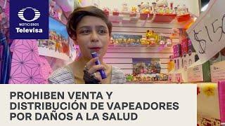 Los vapeadores se venden en México sin restricción; hasta un niño puede comprarlos - En Punto