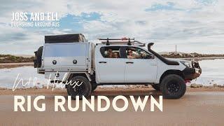 N80 HILUX RIG RUNDOWN | BUDGET TOURING SETUP | JOSS AND ELL