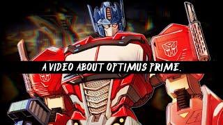 a video about optimus prime.