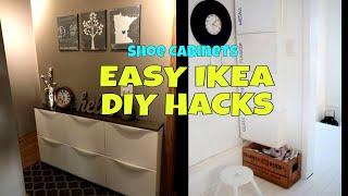 IKEA Trones Shoe Cabinet - DIY Home Decor Ideas on a Budget -  Do It Yourself Ikea Hacks