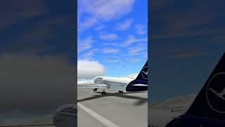Airbus A320-200 landing real flight simulator #rfs #planespotting #landing #flightsimulator