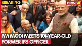 PM Modi Embarks on Day Visit to Kuwait | Meets 101-Year-Old Former IFS Officer | NewsX