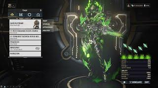 Warframe Maximum Investment - Saryn Prime