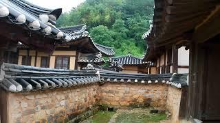 Korean Traditional House / Hong Bum-Sik's House, Goesan, Korea / Korean Cultural Heritage / 4K