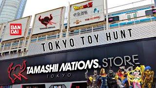 TAMASHII NATIONS STORE TOKYO! My first visit.