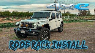 Jeep Wrangler 4xe Roof Rack Install – Budget Rack? Calliert Review & DIY Guide