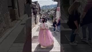 第二次穿漢服～ #韓服 #韓國 #北村韓屋村 #대한민국 #북촌한옥마을 #한복 #Hanbok #korea #Bukchon Hanok Village