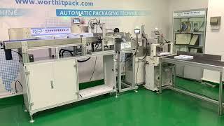 automatic counting stacking collating and banding line | auto banding machine |auto counting machine