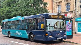 *High Revs* Arriva North East 4650 NK05 GXD Scania Omnicity