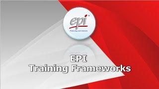 EPI Data Center and IT Training Frameworks